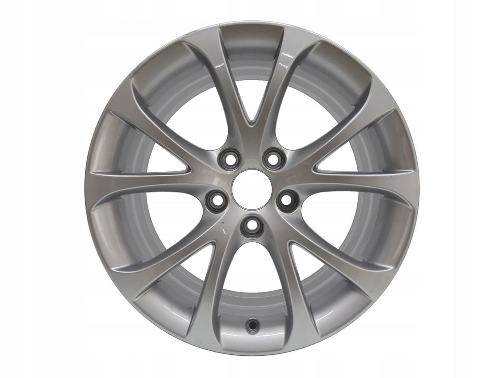 1x Alufelge 17 Zoll 7.5" 5x112 45ET Glanz Silber 8K0071497 Audi A4 B8 Rim Wheel