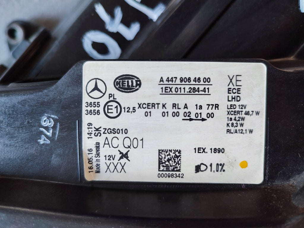 Frontscheinwerfer Mercedes-Benz Vito W447 A4479064600 LED Links Headlight