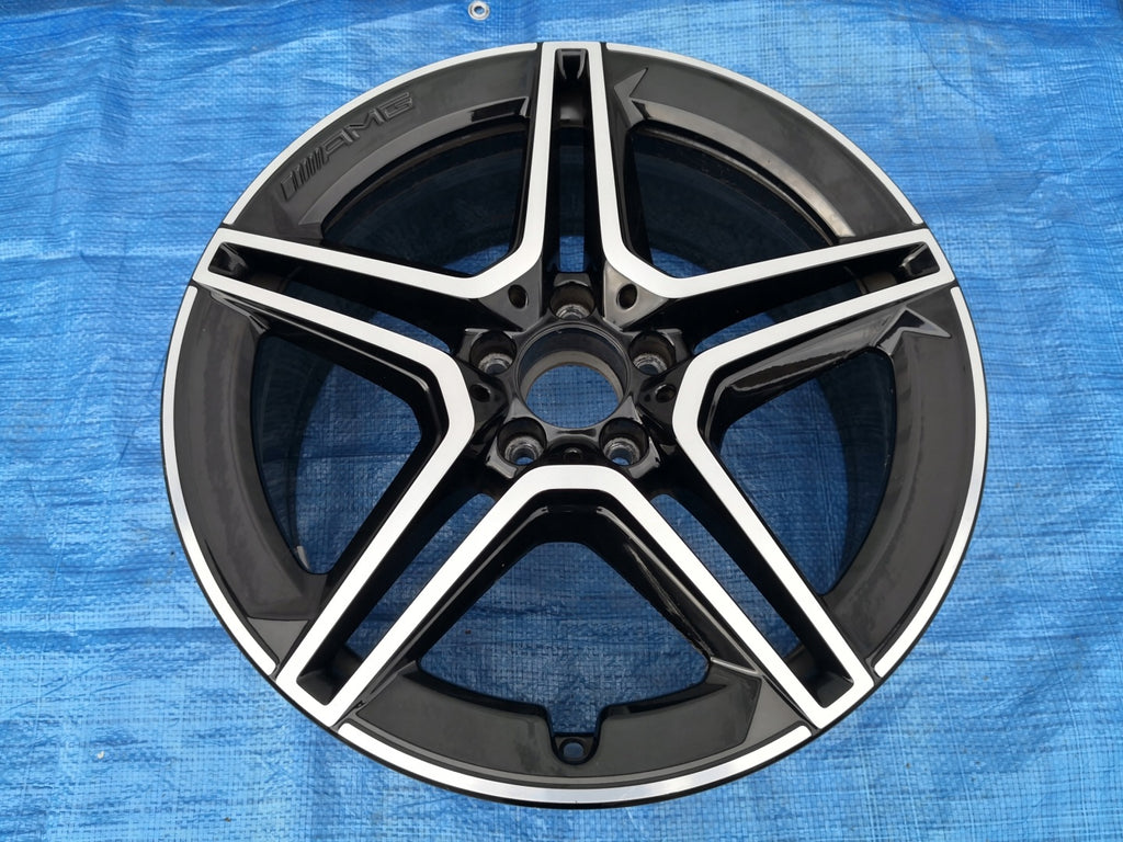 1x Alufelge 19 Zoll 8.0" 5x112 38ET A2534015300 Mercedes-Benz Glc Amg Rim Wheel FEL8172960362el