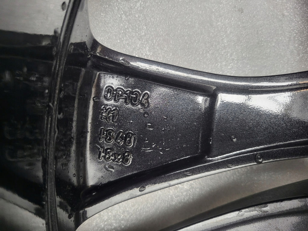 1x Alufelge 18 Zoll 8.0" 5x115 40ET Glanz Graphit Mg Insignia B Rim Wheel FEL4124319679kz