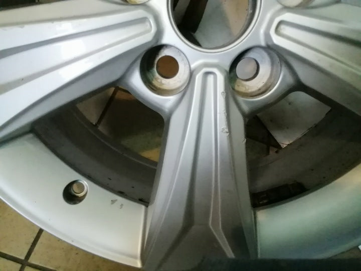 1x Alufelge 17 Zoll 6.5" 5x114.3 45ET Glanz Silber PW457-10001 Toyota X FEL6783025047rc