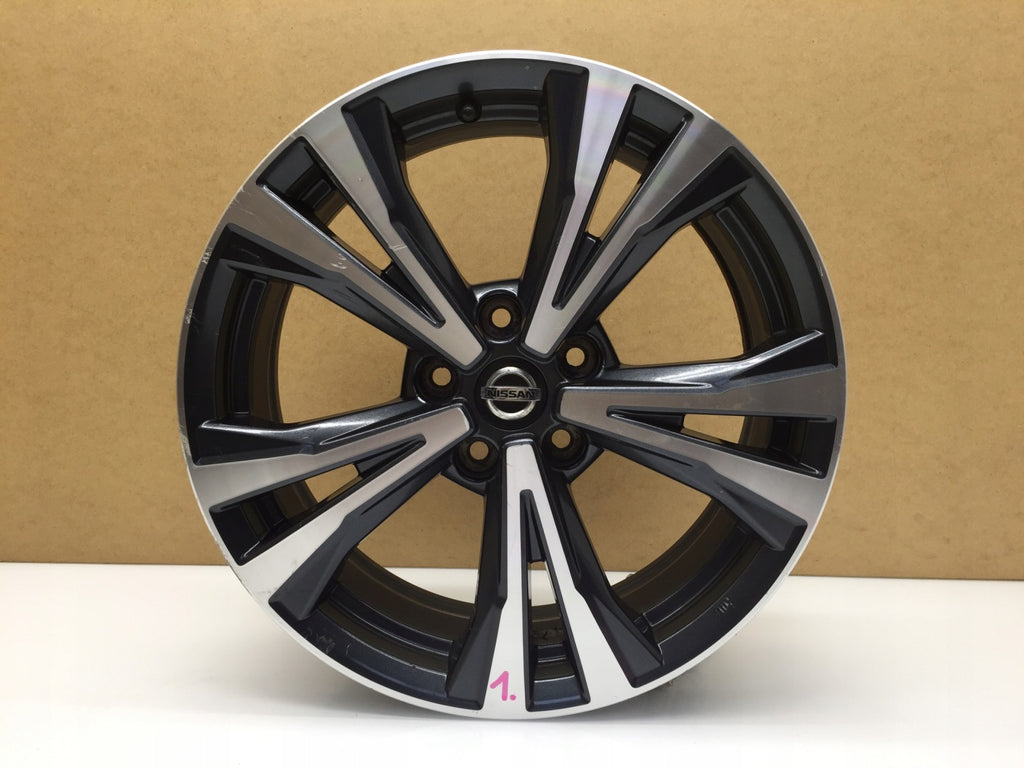 1x Alufelge 18 Zoll 7.0" 5x114.3 40ET Glanz Graphit HV03BMB94 Mg Qashqai II J11 FEL5033079494oe