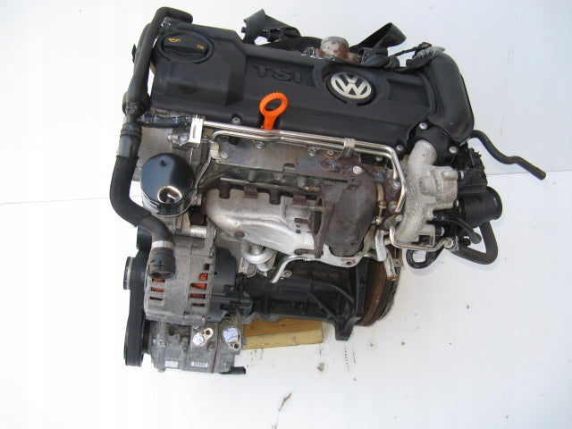 Motor VW Golf VI CAX 1.4 TSI 122PS 90kW Benzin Engine Komplett