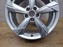 Load image into Gallery viewer, 1x Alufelge 18 Zoll 8.0" 5x112 39ET Glanz Silber 4K0601025D Audi A6 Rim Wheel FEL4319981628du