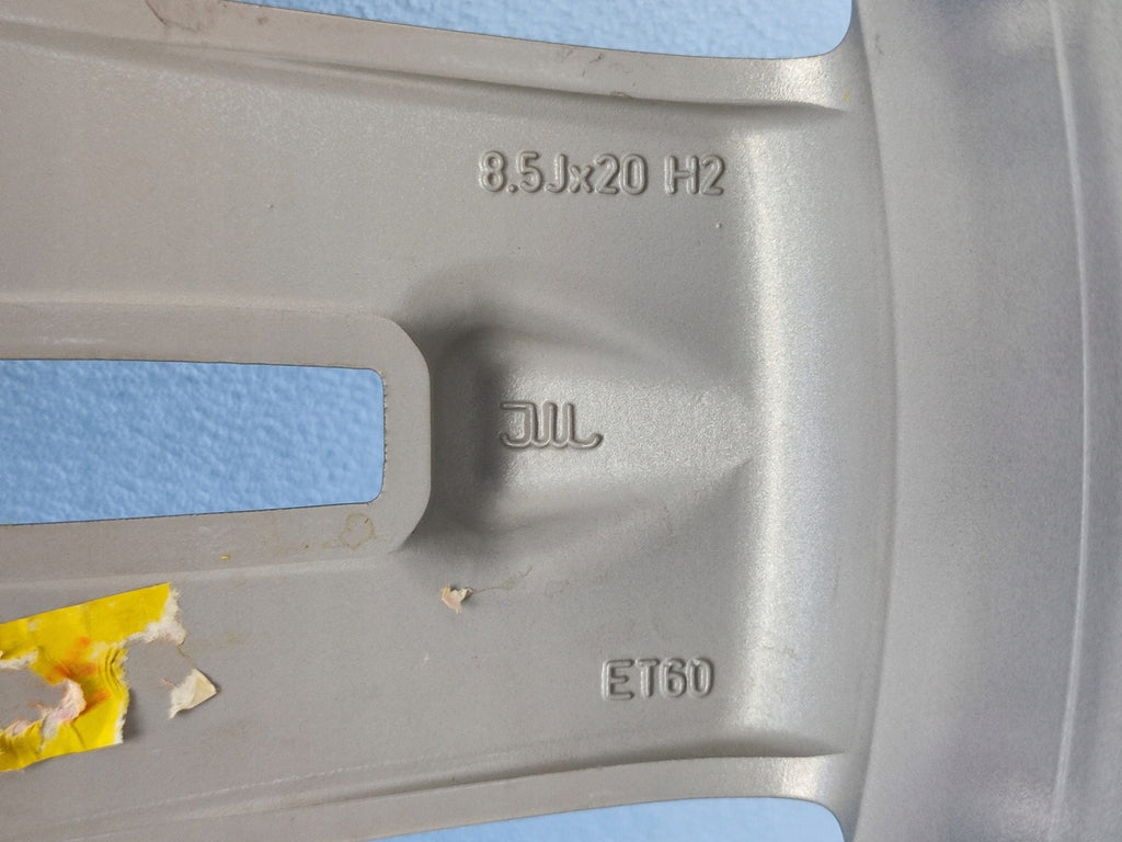1x Alufelge 20 Zoll 8.5" 5x112 60ET Glanz Silber A2514012102 Mercedes-Benz W251 FEL9813090203bz
