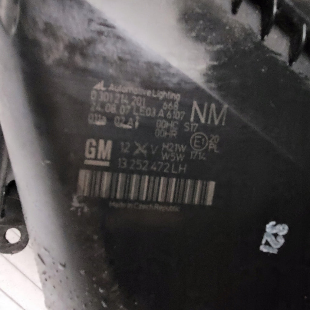 Frontscheinwerfer Opel Zafira B 13252472 Links Scheinwerfer Headlight