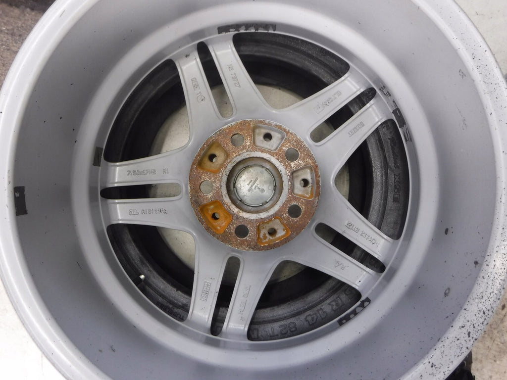 4x Alufelge 17 Zoll 7.5" 5x112 27ET Glanz Silber KBA51525 Audi A4 A3 4 I FEL1757027450ip