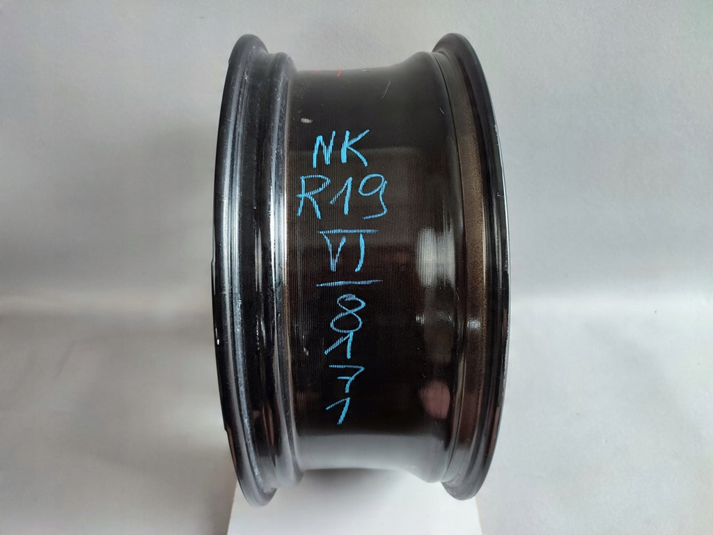 1x Alufelge 19 Zoll 7.5" 5x114.3 49,5ET Glanz Schwarz 52910-GI130 Hyundai Ioniq