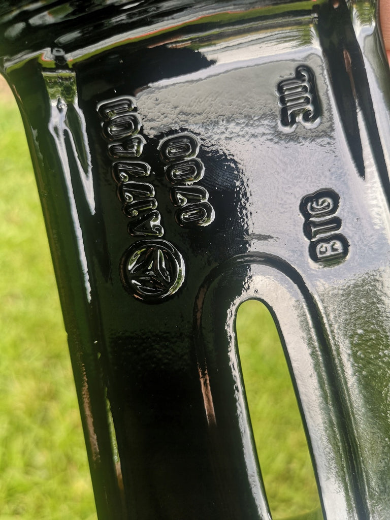 4x Alufelge 18 Zoll 7.5" 5x112 49ET Glanz Schwarz A1774010700 Mercedes-Benz