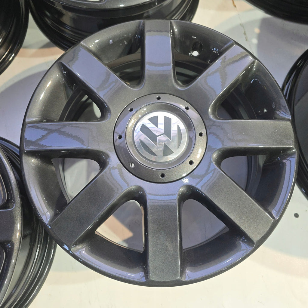 4x Alufelge 16 Zoll 6.5" 5x112 50ET 1T0601025M VW Golf VIII Touran Caddy FEL2873300458sb