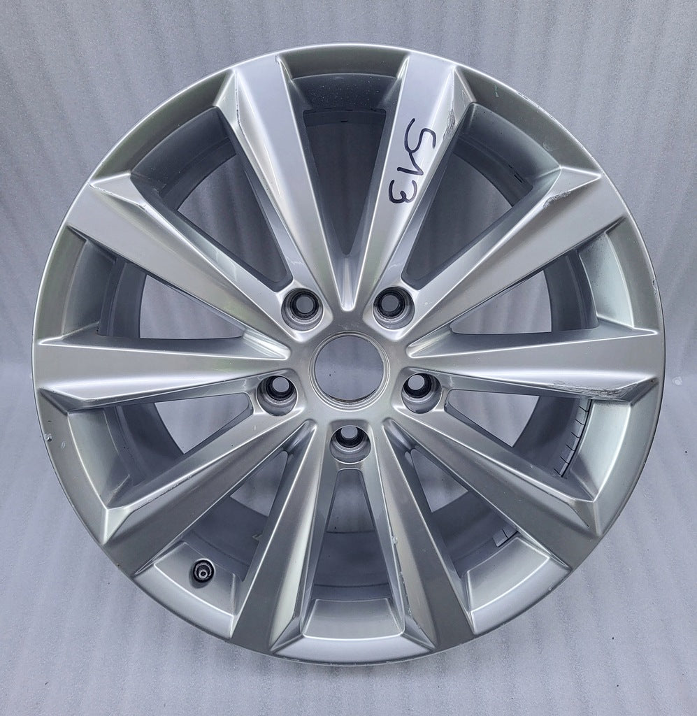1x Alufelge 19 Zoll 8.5" 5x130 59ET Glanz Silber 7P6601025 VW Touareg 7p6 FEL8043912306ox