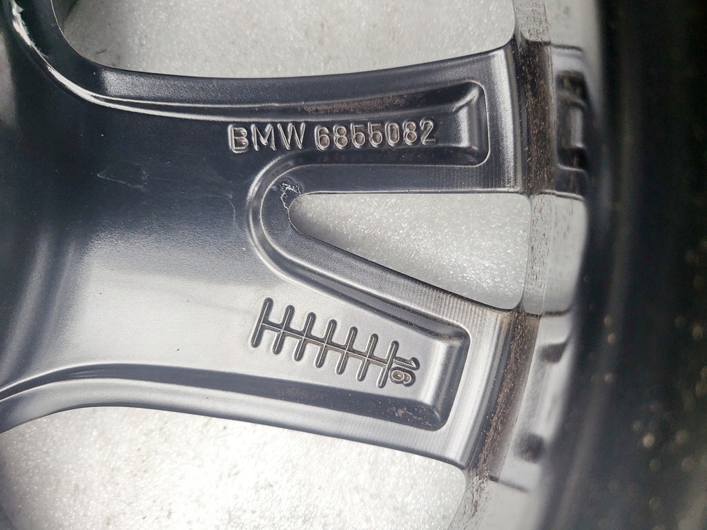 1x Alufelge 16 Zoll 7.0" 5x112 52ET Glanz Schwarz 6855082 BMW F45 1 F40 F46