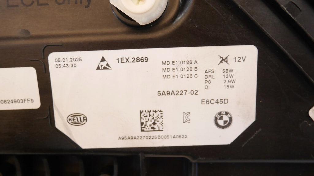 Frontscheinwerfer BMW X1 5A9A227 Full LED Ein Stück (Rechts oder Links) SCH7565828150ck