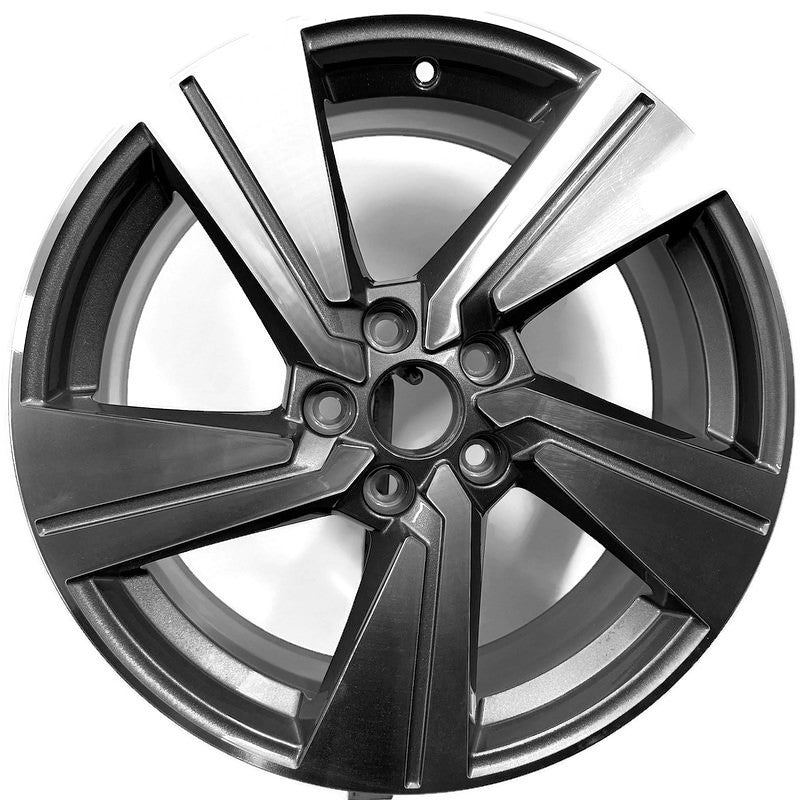 1x Alufelge 18 Zoll 7.0" 5x112 45ET Glanz Graphit 81A601025 Audi Mg Rim Wheel FEL1754555057vn