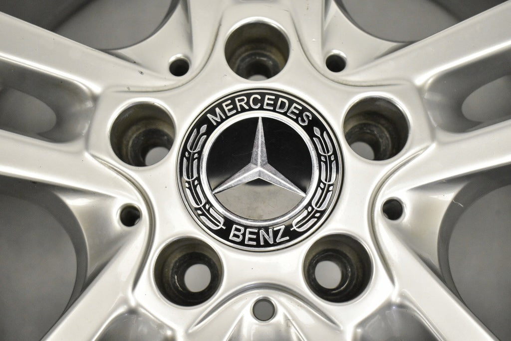 4x Alufelge 18 Zoll 8.0" 5x112 60ET Glanz Silber A1644015702 Mercedes-Benz W164 FEL6270431783qg