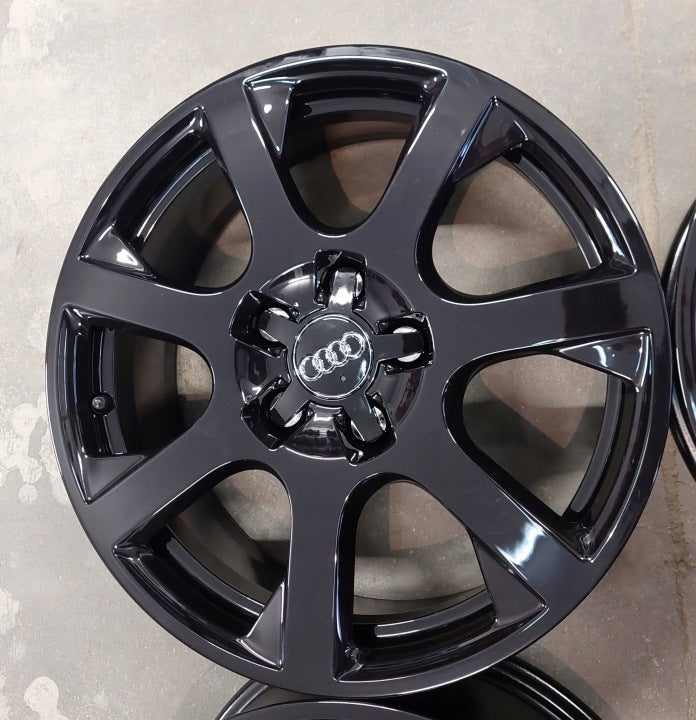 4x Alufelge 17 Zoll 7.0" 5x112 37ET Audi A5 A4 Rim Wheel FEL3515295334bw