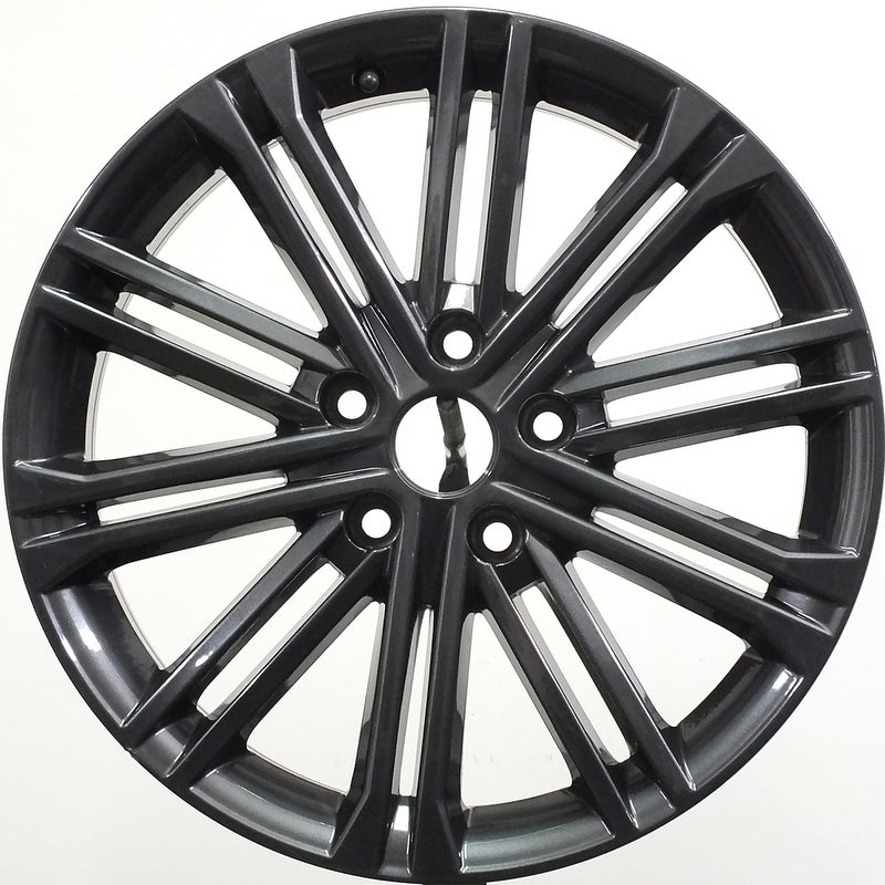 1x Alufelge 17 Zoll 7.0" 5x112 49ET Glanz Graphit 5F0601025 Seat Leon Rim Wheel