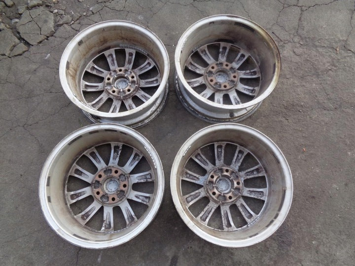 4x Alufelge 16 Zoll 6.5" 5x114.3 403001175R 403002347R Renault Megane I FEL7438242620um