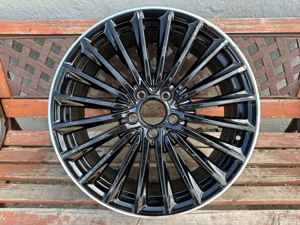 1x Alufelge 19 Zoll 7.5" 5x112 49ET Glanz Schwarz A1774014200 Mercedes-Benz W177 FEL4546580662ks