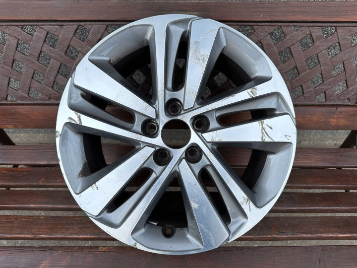 1x Alufelge 17 Zoll 7.0" 5x108 46ET Glanz Graphit 9810098577 Mg Expert Traveller FEL5428181611aj