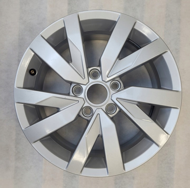 4x Alufelge 16 Zoll 6.5" 5x112 41ET Matt Silber 3G0601025BJ VW Passat B8 FEL7730664724zj