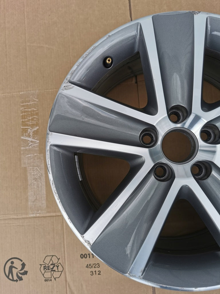 1x Alufelge 17 Zoll 7.5" 5x112 47ET Glanz Graphit 5M0601025A Mg Golf V Plus FEL6485157162tj