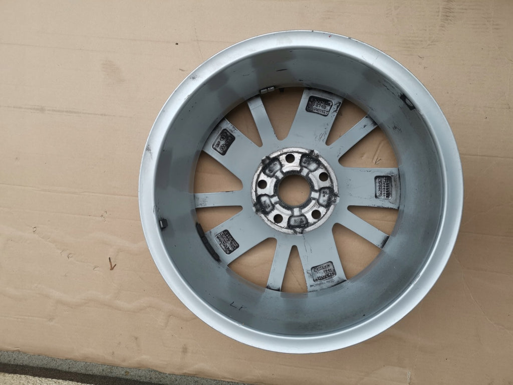 1x Alufelge 16 Zoll 6.5" 5x112 48ET Glanz Silber 2K7601025 VW Caddy Rim Wheel FEL2877113899zh