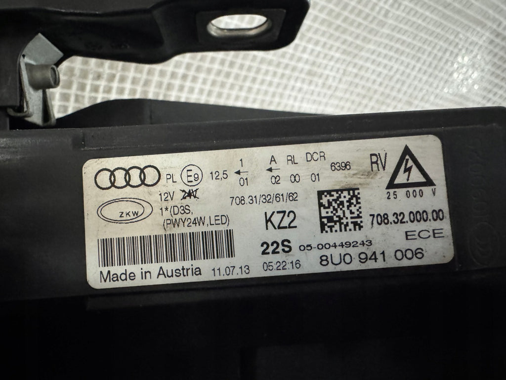 Frontscheinwerfer Audi Q3 8U0941006 Xenon Rechts Scheinwerfer Headlight SCH5994840793bs