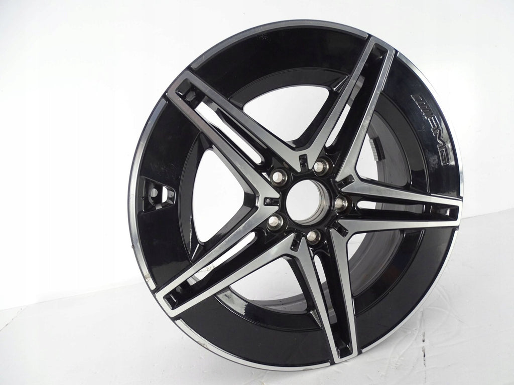 1x Alufelge 18 Zoll 7.5" 5x112 40ET Glanz Schwarz A2064017600 Mercedes-Benz W206 FEL5673453609xf