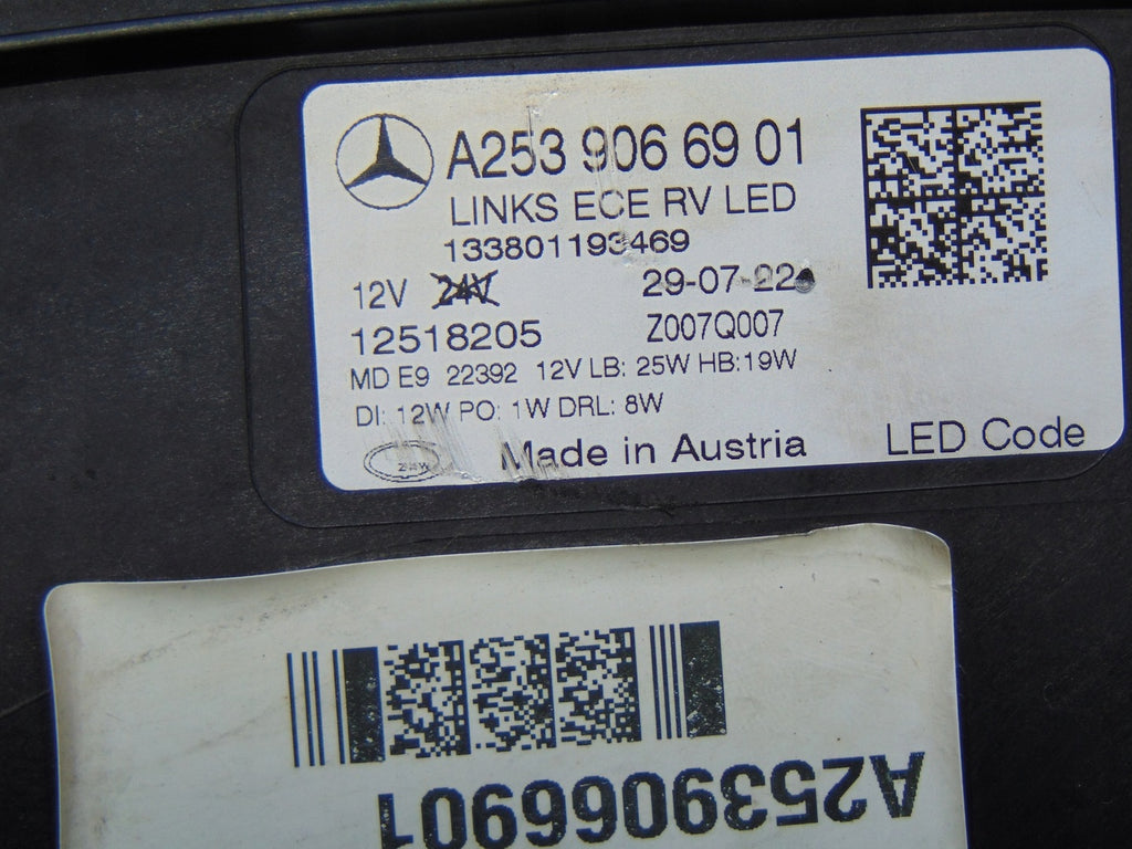 Frontscheinwerfer Mercedes-Benz Glc X253 LED Links Scheinwerfer Headlight SCH1258663298rd