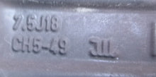Laden Sie das Bild in den Galerie-Viewer, 1x Alufelge 18 Zoll 7.5" 5x108 49ET Glanz Silber 9811635077 Peugeot Rim Wheel FEL6927964783ai