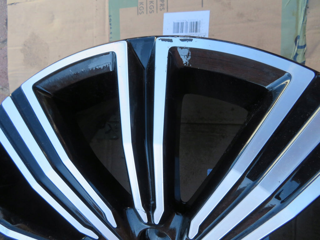 1x Alufelge 18 Zoll 8.0" 5x108 42ET Glanz Schwarz 31471312 Volvo S60 V60