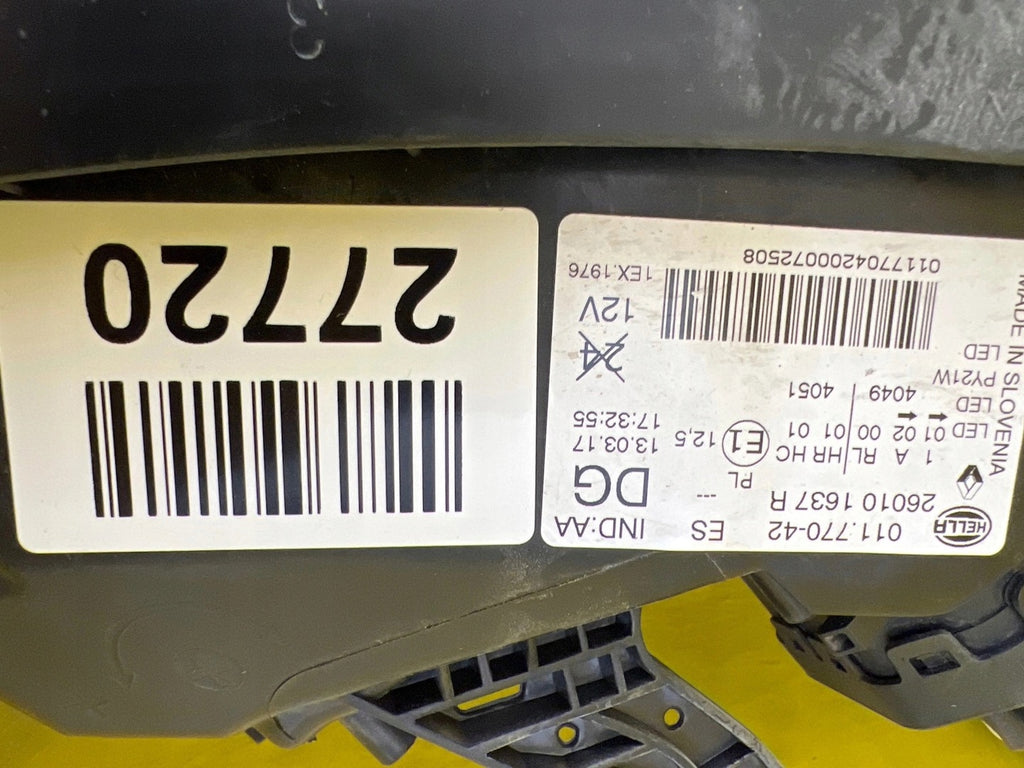 Frontscheinwerfer Renault Kadjar 260101637R LED Rechts Scheinwerfer Headlight SCH5079754434oj