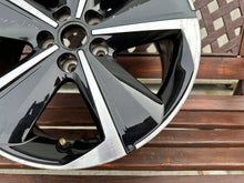 Laden Sie das Bild in den Galerie-Viewer, 1x Alufelge 17 Zoll 7.5" 5x108 44ET Glanz Schwarz 9847065380 Opel Astra L FEL9585671066ds