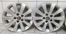 Laden Sie das Bild in den Galerie-Viewer, 4x Alufelge 17 Zoll 7.0&quot; 5x115 44ET Silber 13276347 Opel Astra J Rim Wheel