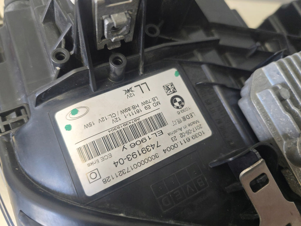 Frontscheinwerfer BMW G30 7439193-04 LED Links Scheinwerfer Headlight SCH1887677200as