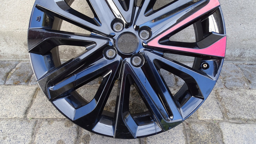 1x Alufelge 18 Zoll 5.0" 4x100 40ET Matt CMS1229-1 Toyota Aygo X Rim Wheel FEL3597186330zb