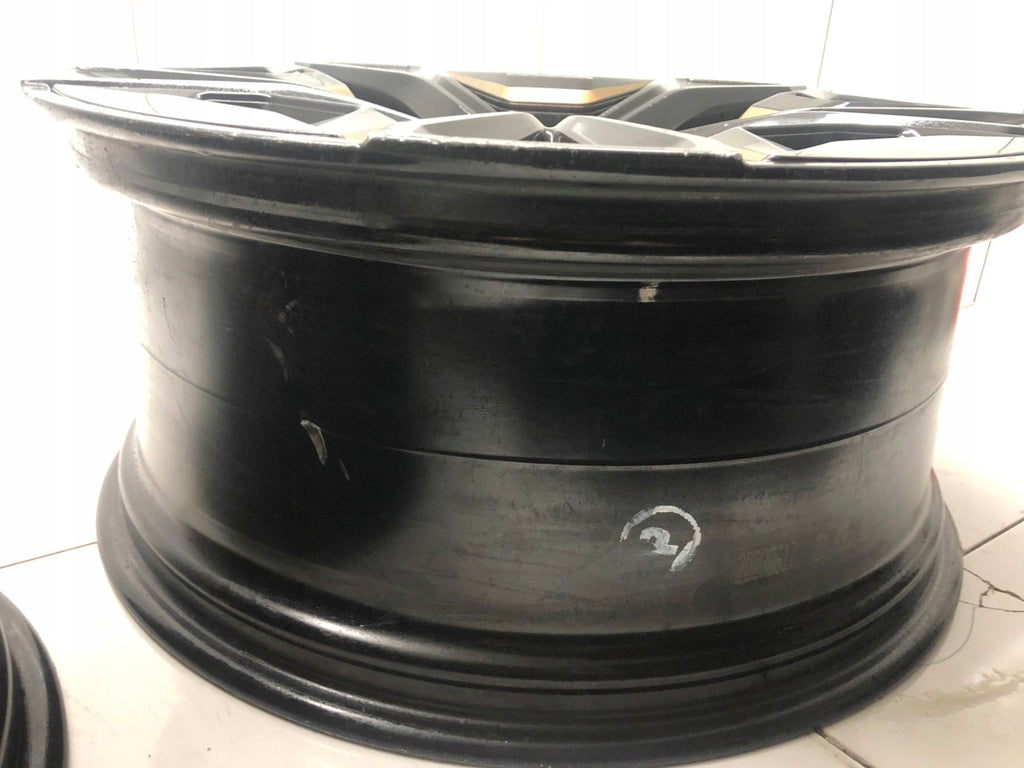 1x Alufelge 22 Zoll 9.5" 5x112 37ET Glanz Graphit 5A02659 BMW IX I20 Mg FEL3011924456lx