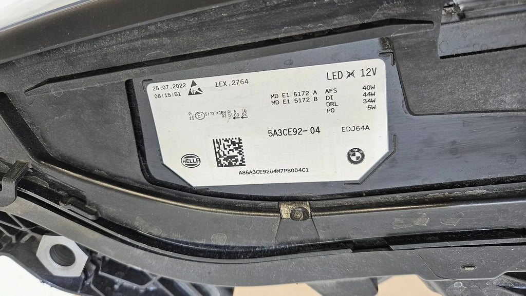 Frontscheinwerfer BMW 5A3CE92-04 Rechts Scheinwerfer Headlight