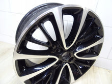 Laden Sie das Bild in den Galerie-Viewer, 1x Alufelge 17 Zoll 7.0" 4x100 44ET Glanz Schwarz 13445918 Opel Corsa E FEL1288373748ss