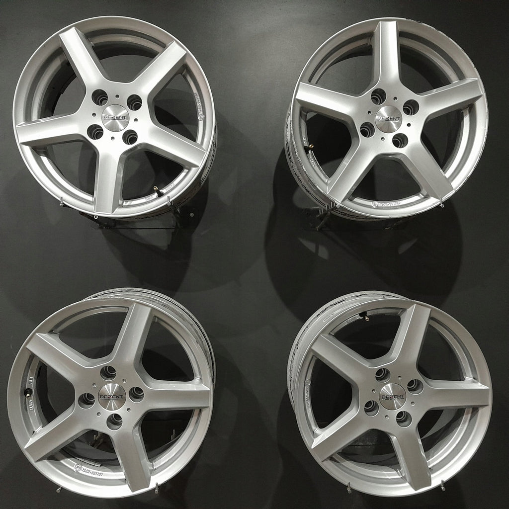 4x Alufelge 16 Zoll 6.5" 4x108 38ET Silber KBA52972 F601098 Citroën I Corsa F FEL6293695823vb