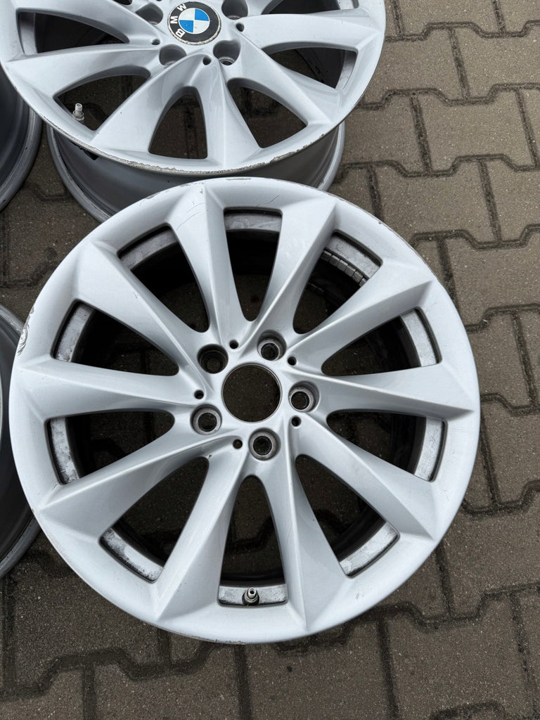 4x Alufelge 18 Zoll 8.0" 5x120 34ET Glanz Silber 6796248 BMW F30 F31 Rim Wheel FEL5283075028ze
