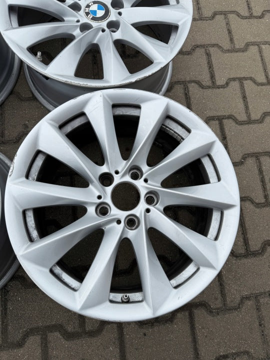 4x Alufelge 18 Zoll 8.0" 5x120 34ET Glanz Silber 6796248 BMW F30 F31 Rim Wheel FEL5283075028ze