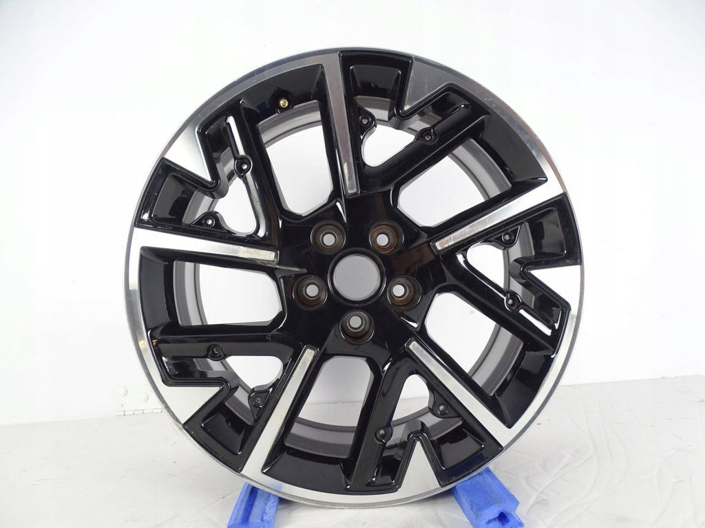 1x Alufelge 18 Zoll 7.5" 5x108 44ET Glanz Schwarz 9850014180 Opel Grandland FEL3245113574mm