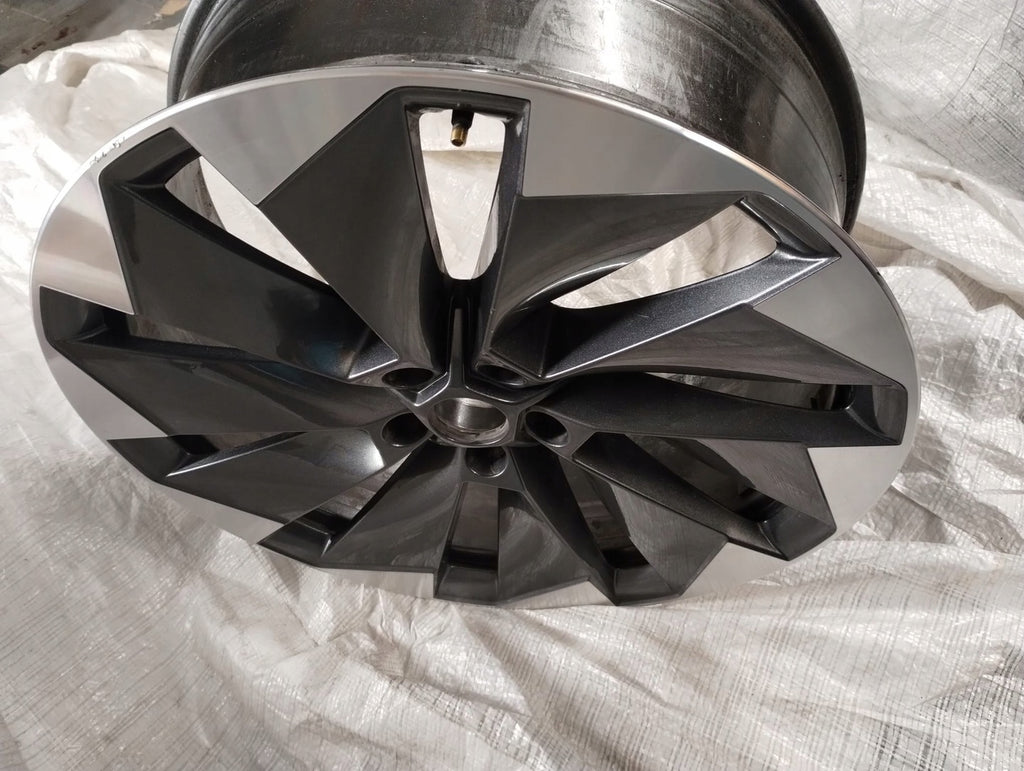 1x Alufelge 21 Zoll 8.5" 5x112 40ET 5LA601025L 5LA601025BL Mg Rim Wheel