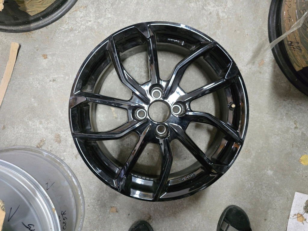 1x Alufelge 17 Zoll 7.0" 5x98 41ET Glanz Schwarz 52061674 Fiat Tipo Rim Wheel FEL5185763216yh