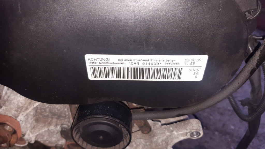 Motor Audi CAN 2.7 TDI 193TKm 2009 Diesel Engine Unkomplett