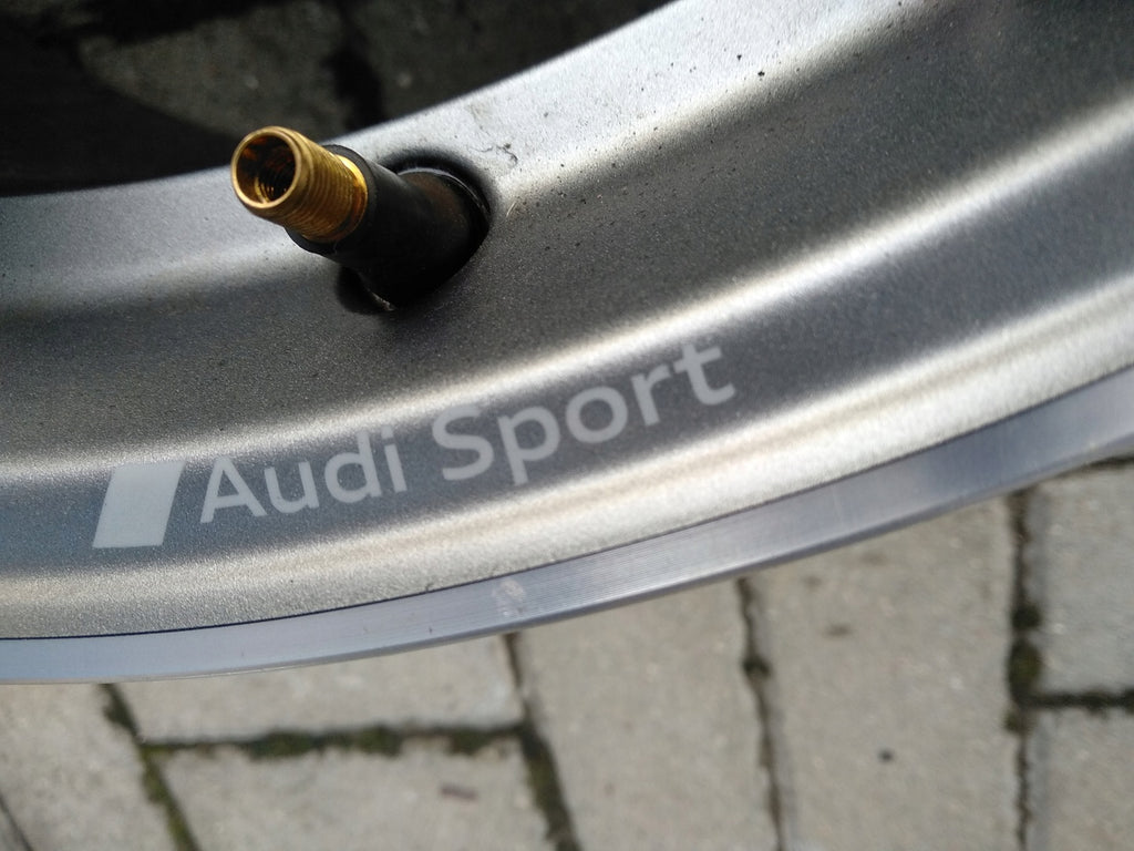 1x Alufelge 19 Zoll 8.5" 5x112 32ET Glanz Audi A4 B9 Mg Rim Wheel