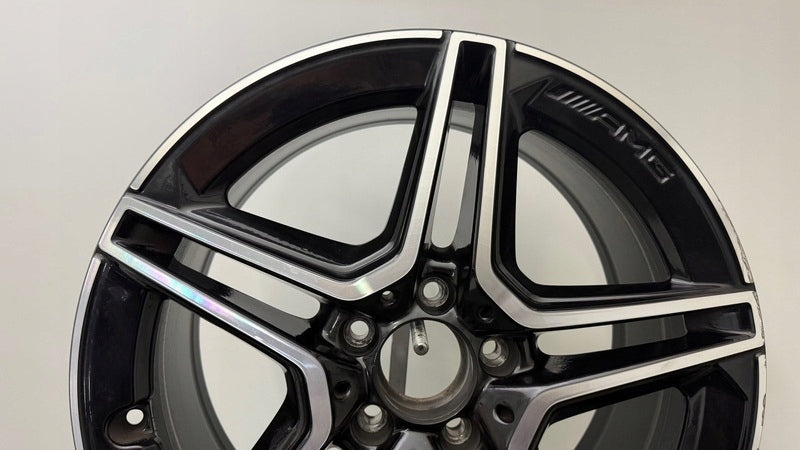 1x Alufelge 18 Zoll 8.0" 5x112 43ET Glanz Schwarz A2134016300 Mercedes-Benz Amg FEL7923298204ov