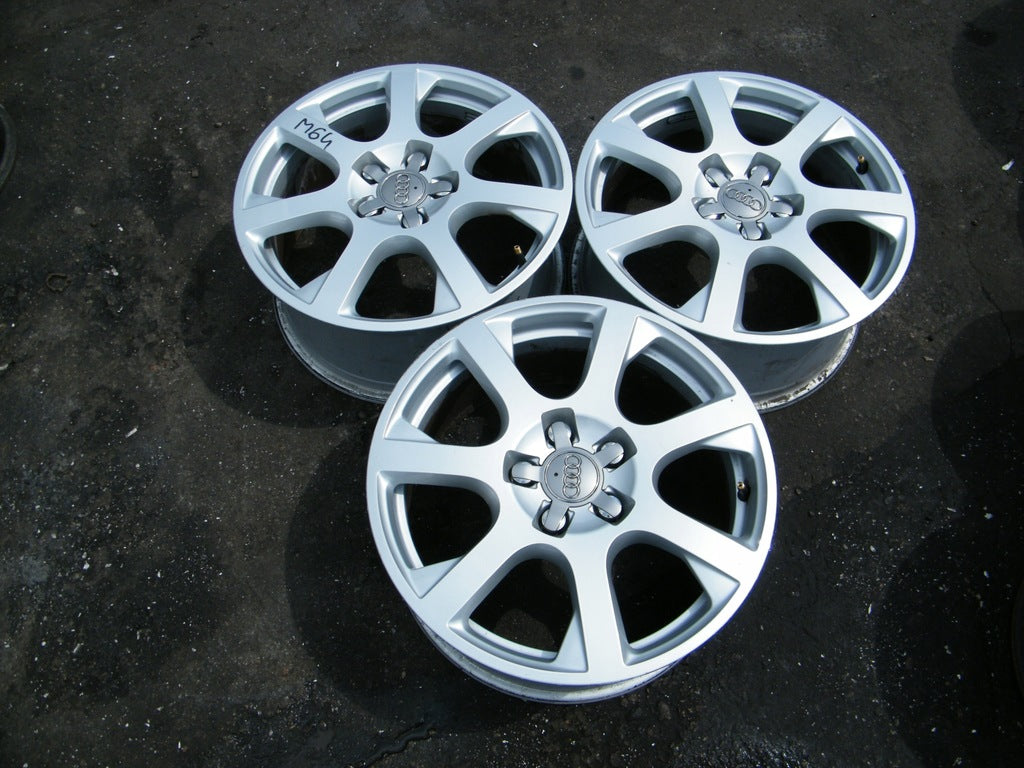 1x Alufelge 17 Zoll 8.0" 5x112 39ET Glanz Silber 8T0601025B Audi A5 A4 Rim Wheel FEL9290462378pj